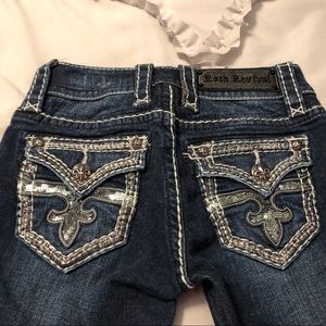 Rock Revival Roux jeans size 24 knee length